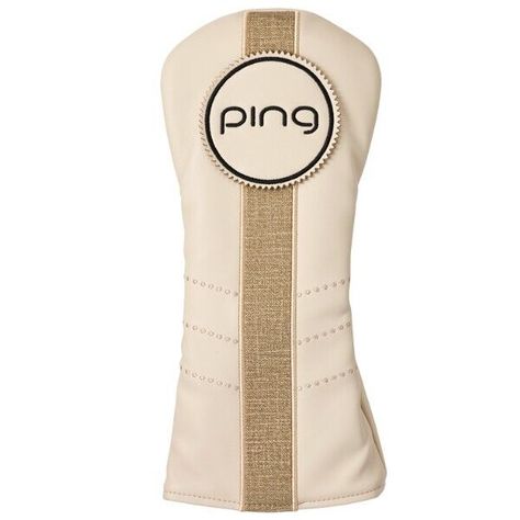 New! PING W Driver Head Cover PU Golf Club Headcover (Beige) was just added to eBay. Check it out! #eBay #eBaySeller Cover Pics, Head Covering, Golf Club, Golf Clubs, Check It Out, Golf