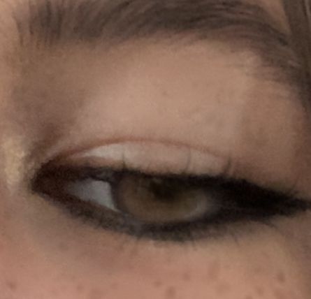 Aesthetic picture: Brown eye with eyeliner closeup Sleepy Eyes Makeup Aesthetic, Mascara Aesthetic, Eyeliner Under Eye, Eyeliner Inspo, Under Eye Makeup, Aesthetic Brown, Swag Makeup, Brown Eyeliner, Mascara Makeup