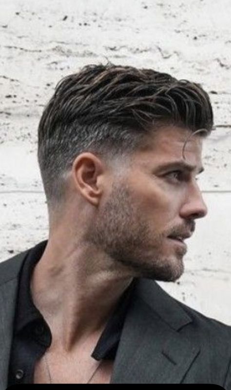 Smart Hairstyles Men, Beckham Football, Tanning Salons, Smart Hairstyles, Top Haircuts For Men, Older Men Haircuts, Men Fade Haircut Short, Comb Over Fade, Mens Haircuts Short Hair