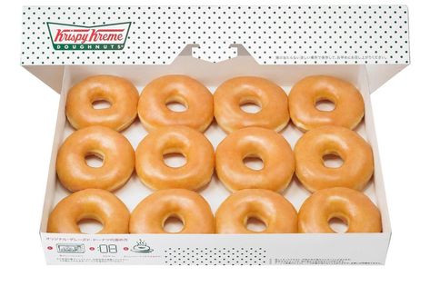 Krispy Kreme Birthday, Dozen Donuts, Krispy Kreme Donuts, Krispy Kreme Doughnut, Restaurant Coupons, California Pizza, Glazed Doughnuts, Fast Food Items, Panera Bread