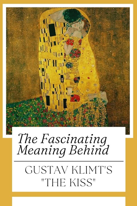 Gustav Klimt's masterpiece, "The Kiss", captures the essence of love, passion, and tenderness in a colorful and vivid way. This renowned artwork, adorned with gold leaf, is housed in the prestigious Belvedere Museum in Vienna. But, "The Kiss" is more than just a beautiful painting. Its deeper meaning is shrouded in eroticism, ambiguity, and mythology. This video delves into the heart of this masterpiece, guiding you through its intricate and captivating narrative. Don't miss this... The Kiss By Klimt, The Kiss By Gustav Klimt, The Kiss Artwork, Klimt Inspired Tattoo, The Kiss Tattoo Klimt, The Kiss Gustav Klimt Tattoo, The Kiss Painting Gustav Klimt, Beautiful Paintings With Meaning, The Kiss Tattoo