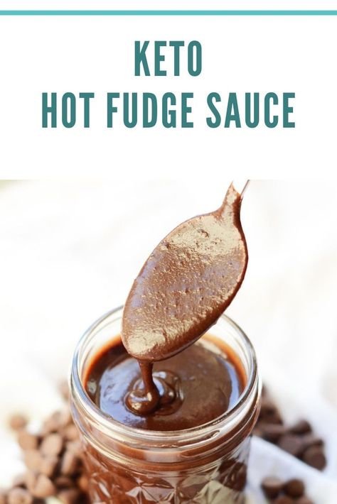 Hot Fudge Sauce Recipe, Fudge Sauce Recipe, Coffee Keto, Low Carb Desserts Easy, Super Easy Desserts, Keto Sauces, Medicine Tips, Hot Fudge Sauce, Low Carb Ice Cream