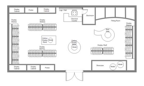 Fashion Store Layout, Store Layout Plan, Store Floor Plan, Retail Store Layout, Store Entrance, Store Plan, Modular Display, Interior Design Layout, Layout Plan