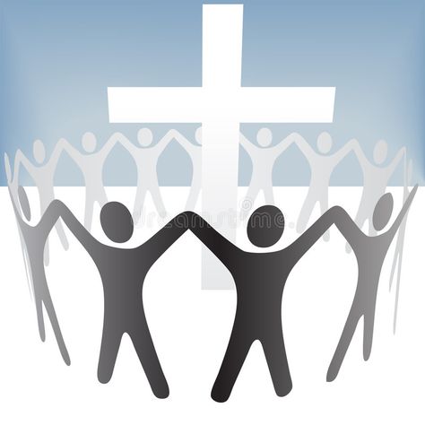 People Circle Hold Up Hands Gather Around a Cross. A group of people circle arou , #AFF, #Hands, #Gather, #Cross, #People, #Circle #ad Psalm 133, People Holding Hands, Prayer Chain, Prayer Circle, Prayer Images, Church Backgrounds, Prayer Hands, Revelation 22, Children Praying