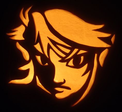 The Legend of Link by johwee.deviantart.com on @deviantART Zelda Pumpkin, Jack O Lantern Templates, Awesome Pumpkin Carvings, Lantern Template, Carving Templates, Jack Lantern, Pumkin Carving, Pumpkin Drawing, Amazing Pumpkin Carving