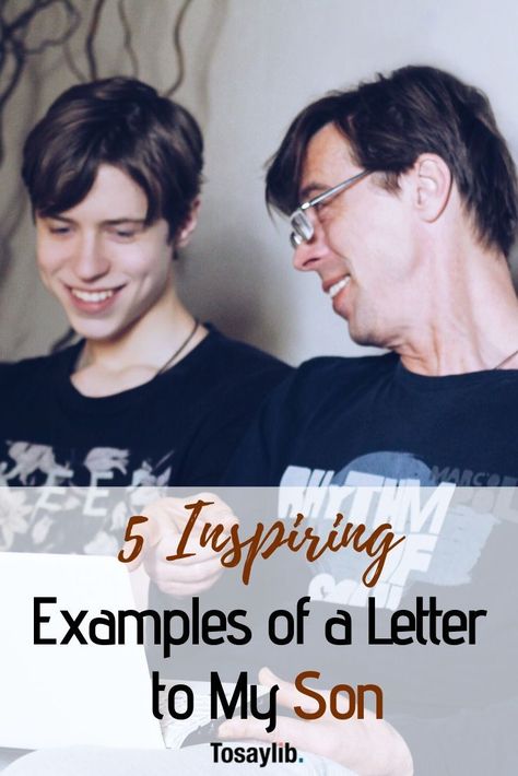 Examples of a Letter to My Son    No matter how old he gets, parents will always make it a priority to show their son that they are there for him and that they will support him through the best times and the worst times in his life.     #lettertomyson Letter To My Grown Son, Letter To My Son From Mom Life, Letter To My Senior Son, Letter To Son Going To College, Graduation Letter To Son, Letter From Mom To Son, Letter To My Son On His Wedding Day, Letter To My Son From Mom, Letter To Son From Mom