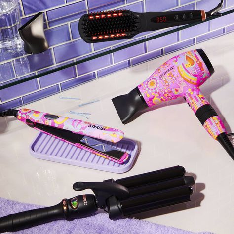 how to clean your amika hair tools Amika Hair Tools, Amika Hair, Wash Routine, Amika Hair Products, Teasing Comb, Remove Lint, Excess Hair, Curling Wand, Color Shampoo