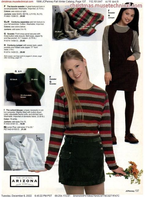 Retro Clothes 80s, 90s Fashion Catalog, 90s Teen Fashion, 1990s Fashion, Clothing Catalog, Fashion Catalogue, Fashion Fits, 2000s Fashion, Historical Fashion