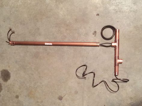 Copper Pipe Lamp, Pipe Floor Lamp, Pipe Lights, Diy Copper, Copper Light, Lighting Diy, Diy Pipe, Pipe Lighting, Copper Diy