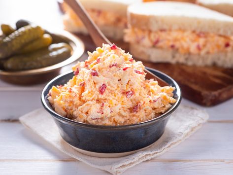 Pimiento Cheese Recipe, Pimiento Cheese, Pimento Cheese Recipes, Spicy Cheese, Sandwich Fillings, Southern Cuisine, Sweet Heat, Hot Honey, Pimento Cheese