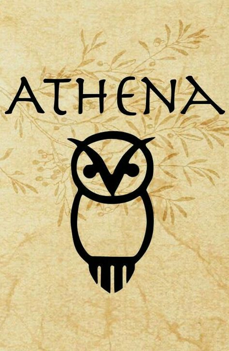 Athena Vibes, Demeter Symbol, Athena Drawing, Mythology Names, Athena Symbol, Wallpaper Fofo, Percy Jackson Wallpaper, Goddess Vibes, Goddess Athena