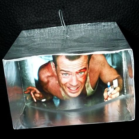 Imgur: The most awesome images on the Internet. Die Hard Ornament, Die Hard Christmas, Christmas Ornament Diy, Muppet Christmas Carol, Funny Christmas Ornaments, Christmas Films, Ornament Template, Diy Christmas Tree Ornaments, Ornament Diy