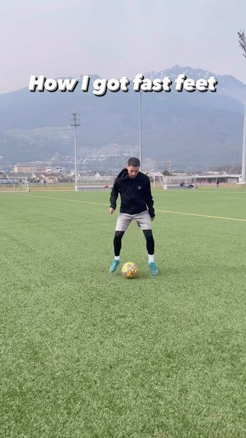 Dom Short on Instagram: "How I got fast feet 🔥" Drills, Soccer Field, Soccer, Instagram, Football