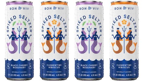 Trend Report 2020: White Claw Summer Was The Tip of The Sparkling Booze Iceberg | Dieline Brewery Branding, Cocktail Packaging, Beverage Branding, Canned Cocktails, Frozen Drink Recipes, Spiked Seltzer, White Claw, Mojito Recipe, Gel Set