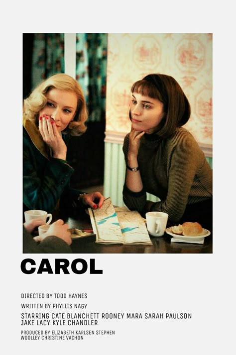 carol poster Carol Poster, Cate Blanchett Carol, Patricia Highsmith, Todd Haynes, Iconic Movie Posters, Film Posters Minimalist, Music Poster Design, Movie Poster Wall, Movie Posters Minimalist