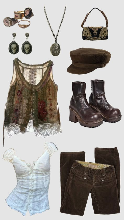 Mode Hippie, Downtown Outfits, Earthy Outfits, Swaggy Outfits, Hippie Outfits, Mode Vintage, Mode Inspiration, Retro Outfits, Aesthetic Fashion