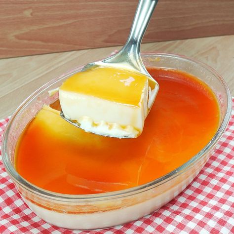 The best pudding you'll see without eggs and without an oven and delicious! | egg, oven, pudding | The best pudding you'll see without eggs and without an oven and delicious! | By Dish of the Day Pudding Without Eggs, Cornstarch Pudding, Jello Pudding Recipes, Pudding Cakes, Easy Puddings, Pudding Cake, Jams & Jellies, Pudding Recipes, 2 Ingredients