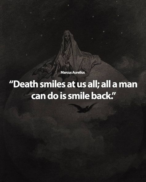 Everyday Stoic on Instagram: “Memento Mori @everyday.stoic Stoicism for all.” Stoic Quotes Stoicism, Stoicism Aesthetic Art, Stoic Black Wallpaper, Stoicism Tattoo, Memento Mori Quote, Stoicism Art, Stoic Art, Stoicism Definition, Marcus Aurelius Quotes Stoicism