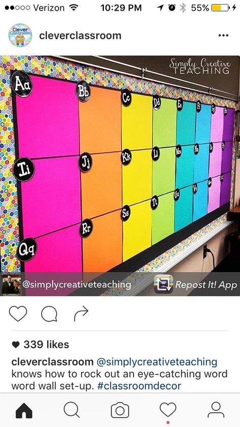 Preschool Word Walls, Confetti Classroom, Neon Classroom, Reading Interventionist, Classroom Word Wall, Classroom Designs, Teacher Board, Prek Classroom, Classroom Idea