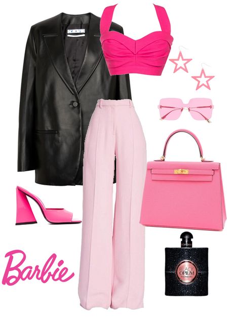 Barbie Outfit Women, Barbie Pastel Outfit, Barbie Themed Outfits Casual, Barbie Theme Outfit, Barbie Themed Outfits, Barbie Shopping, Dora Outfit, Dora Outfits, Shopping In La