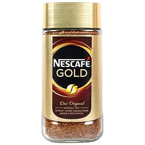 Cafe Gold, Nescafe Gold Blend, Nescafe Gold, Gold Clipart, Blended Coffee, Soda Can, Root Beer, Beer Can, Candle Jars