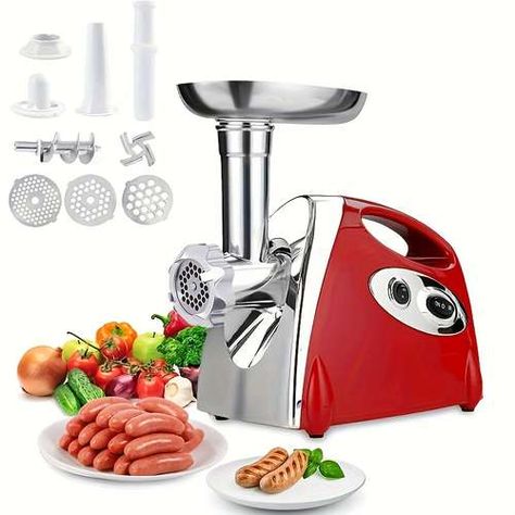 Vegetarian Sausages, Appliances Online, How To Make Sausage, Minced Meat, Meat Grinder, Ground Meat, Sausages, Small Kitchen Appliances, Meatballs