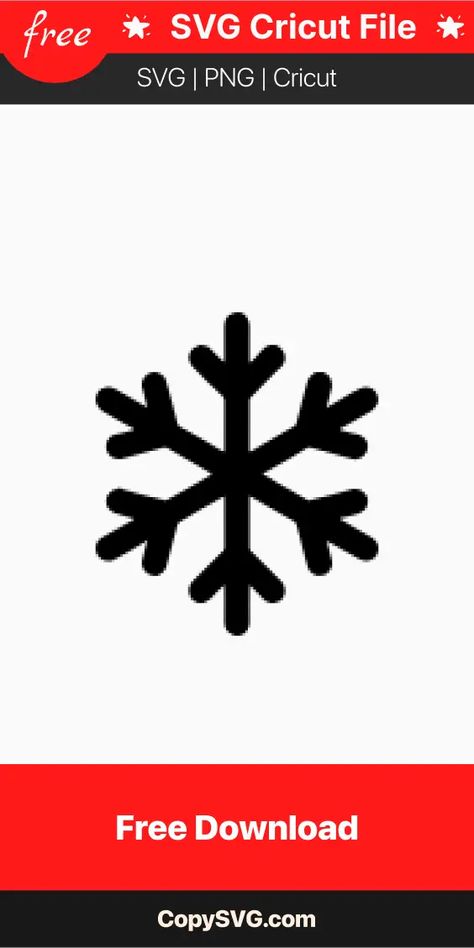 Snowflake Svg Free Cut File For Cricut SVG: Create a winter wonderland with our Snowflake SVGs. Ideal for holiday decor, winter crafts, and frosty designs. Click on the link to let it snow in your projects! Snowflake Svg, Winter Sparkle, Cricut Craft, Free Cut Files, Cricut Free, Cricut Craft Room, Svg Free, Winter Crafts, Let It Snow