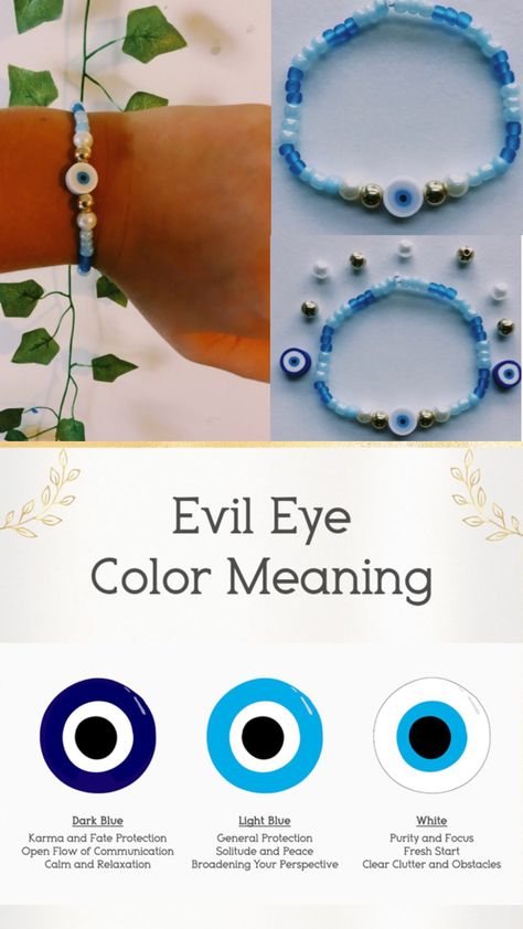 White evil eye meaning- Purity and focus 🧘🏻‍♀️🧿 White Evil Eye Meaning, Evil Eye Color Meaning, Oshun Prayer, Eye Lesson, Eye Meaning, Types Of Eyes, Clearing Clutter, Color Meanings, Eye Color