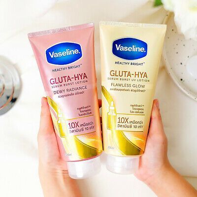 Find many great new & used options and get the best deals for Vaseline Bright GLUTA HYA Serum Burst Lotion Dewy Radiance Flawless Glow 300ml at the best online prices at eBay! Free shipping for many products! Vaseline Lotion, Gluta Hya, Glutathione Skin, Skin Care Lotions, Serum Cream, Cream Serum, Amazon Beauty Products, Bright Skin, روتين العناية بالبشرة