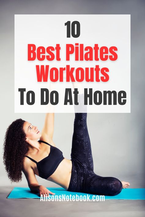 Are you ready to prioritize your self-care and boost your mental health with the 10 best Pilates workouts at home? Discover quick and easy routines that will leave you feeling strong and rejuvenated, even if you're a beginner. Say goodbye to stress and hello to a healthier mind and body. Get our FREE self-care checklist guide NOW! Pilates Exercises At Home Beginner, Pilates Routine At Home, Pilates For Beginners At Home, Free Pilates Workout, Beginner Workout Schedule, Excercise Routine, Home Workout Schedule, Pilates Anytime, Easy Routine