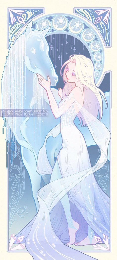 Elsa Concept Art, Elsa Sketch, Elsa Aesthetic, Elsa Drawing, Elsa Fanart, Mermaid Wallpaper, Princesas Disney Anime, Frozen Fan Art, Jack Frost And Elsa