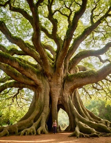 FOR THE LOVE OF TREES | Angel Oak | Facebook Ancient Oak Tree, Great Oak Tree, Oak Tree Forest, Angel Oak Tree South Carolina, Oak Trees Landscaping, Cool Trees, Angel Oak Tree, Angel Oak Trees, Green Angel