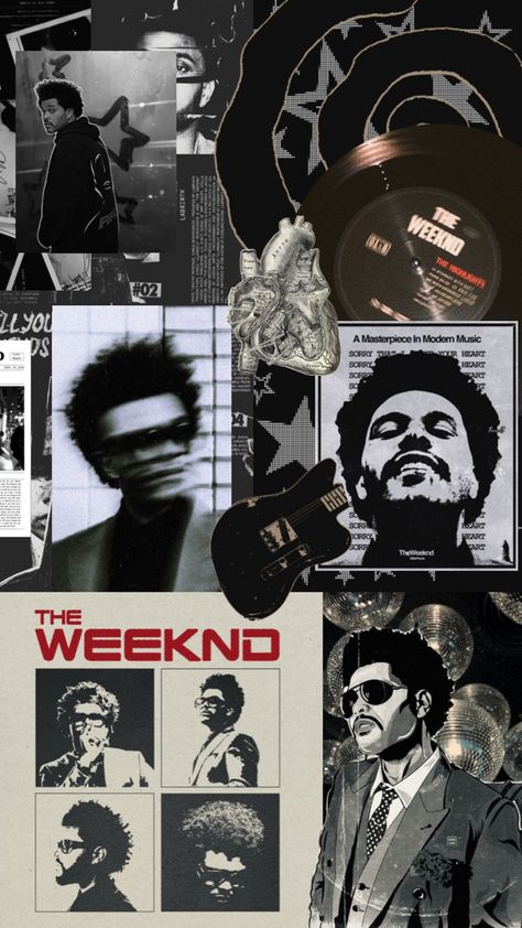 #theweeknd #trendy #cool#aesthetic #music #wallpaper #theweekndwallpaper #collage Aesthetic Music Wallpaper, The Weeknd Wallpaper, Weeknd Wallpaper, Cool Aesthetic, Aesthetic Music, Music Wallpaper, The Weeknd, Collage, Music