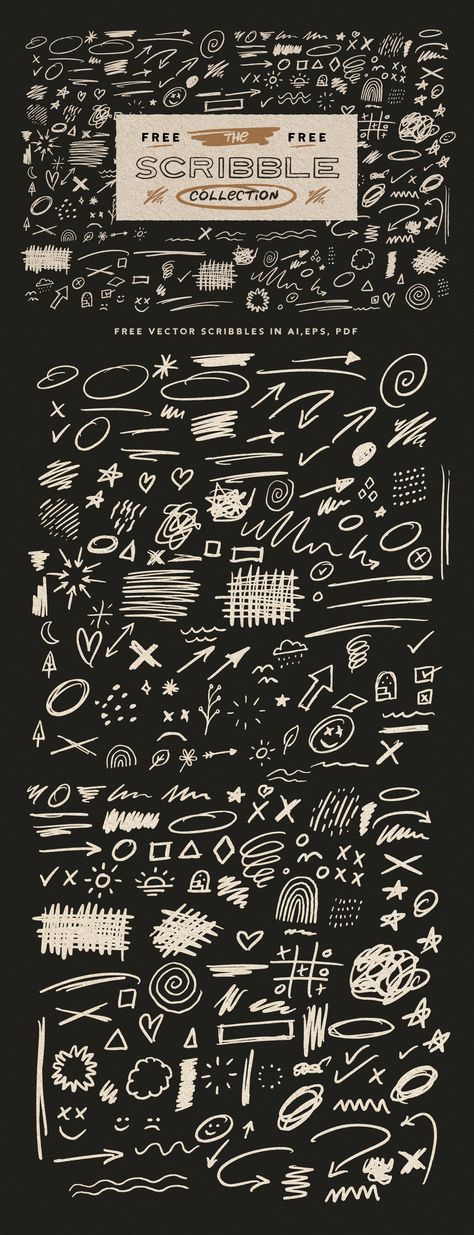 FREE | The Scribble Collection on Behance Scribble Poster Graphic Design, Scribble Design Graphics, Scribble Graphic Design, Scribble Overlay, Scribble Doodles, Grunge Graphic Design, Doodle Texture, Scribble Drawings, Scribble Design