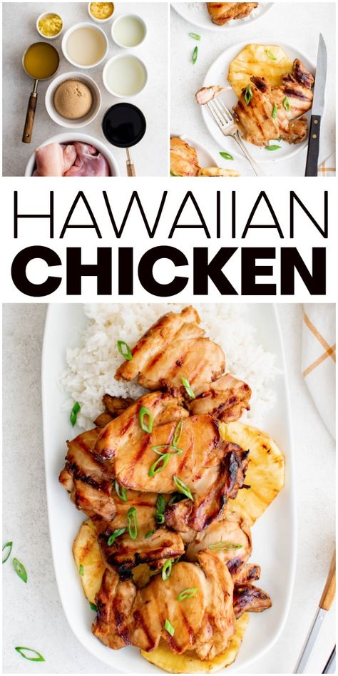 Hawaiian Chicken Sauce, Hawaiian Garlic Chicken Recipes, Hawaiian Sauce For Chicken, Hawaiian Marinade Recipe, Hawaiian Chicken Marinade, Hawaiian Bbq Chicken Marinade, Hawaiian Marinade, Hawaiian Chicken Marinade Recipes Pineapple Juice, Dinner Asian