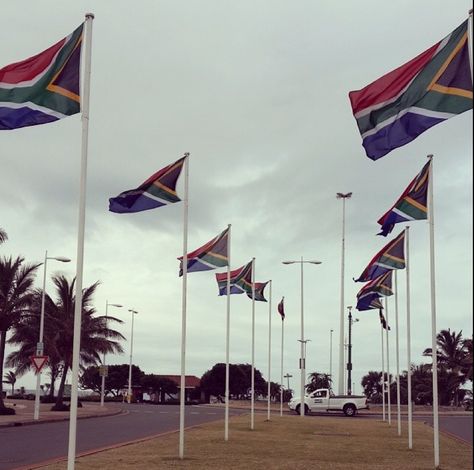 South Africa Flag Aesthetic, African Flags, South Africa Flag, South African Flag, Durban South Africa, African Flag, Sport Art, Fashion Life, Flags Of The World