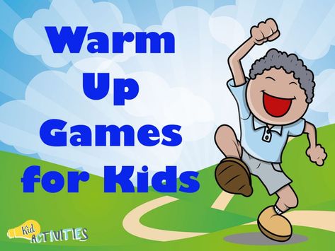 warm up games for kids Warm Up Games For Kids, Preschool Gymnastics Games, Pe Warm Up Games, Fun Warm Up Games, Warm Up For Kids, Stretches For Kids, Gymnastics Games, Kids Exercise Activities, Preschool Gymnastics