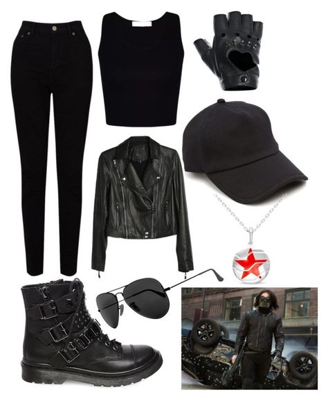 Bucky Barnes Outfit Women, Agents Of Shield Outfit Ideas, Bucky Barnes Costume Women, Bucky Inspired Outfits, Avengers Outfits Ideas, Bucky Barnes Outfit Inspiration, Marvel Costumes Diy, Bucky Barnes Inspired Outfit, Marvel Outfits Inspired