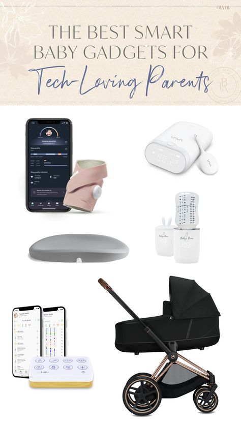 The Best Smart Baby Gadgets for Tech-Loving Parents • The Blonde Abroad Cool Baby Gadgets, Baby Gadget, Smart Nursery, Baby Technology, Blonde Abroad, Baby Tech, Loving Parents, Amazon Baby Registry, Baby Brezza