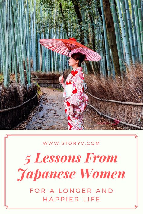 Japanese women live longer, they age slower and lead more content lives. Discover their secrets and make powerful lifestyle changes. Japanese Diet, Japanese Lifestyle, Japan Woman, Happier Life, Explore Nature, Lifestyle Changes, Women Life, Live Long, Japanese Women