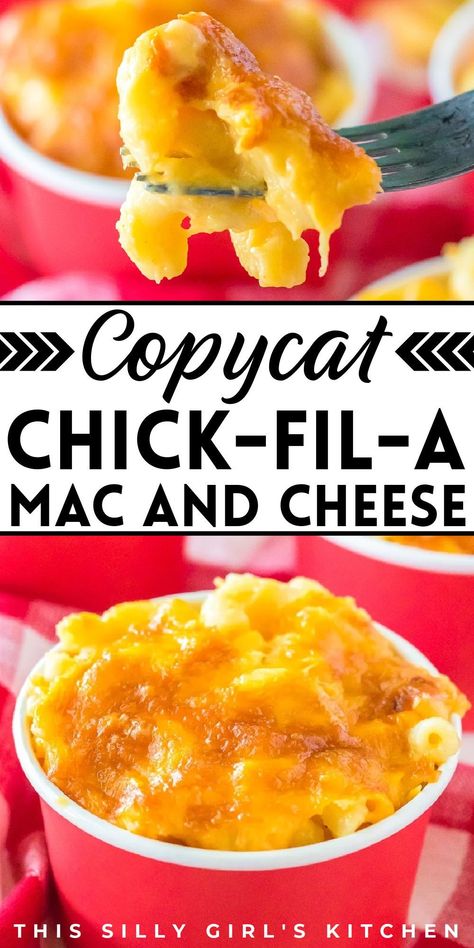 Chick Fil A Recipe, Best Mac N Cheese Recipe, Best Mac And Cheese, Copykat Recipes, Copycat Restaurant Recipes, Mac And Cheese Recipe, Mac N Cheese Recipe, Macaroni Cheese, Chick Fil A