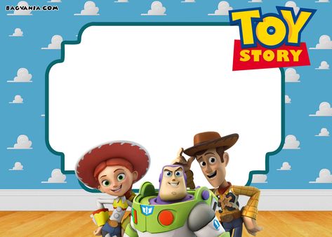 Download FREE Printable Toy Story 3 Birthday Invitations Templates Toy Story Birthday Invitations, Printable Toy Story, Toy Story Font, Toy Story Printables, Story Invitation, Toy Story Invitations, Dibujos Toy Story, Printable Toys, Toy Story Theme