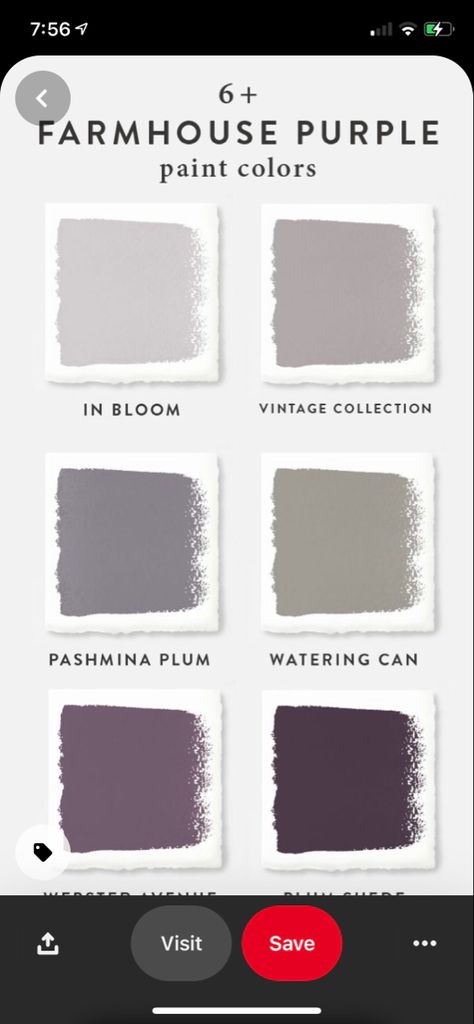 Neutral Color Palette Bedroom, Purple Paint Colors, Off Grid Tiny House, Purple Room, Purple Bedroom, Purple Interior, Purple Rooms, Purple Paint, Redecorate Bedroom