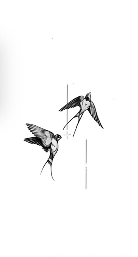 Hand Tattoo Minimalist Men, Birds Behind Ear Tattoo Men, Birds Flying Tattoo Men, Semicon Tattoo, Bird Tattoo Men Arm, Sparrow Tattoo Men, Swallow Tattoo Arm, Line Art Tattoos Men, Small Birds Tattoo