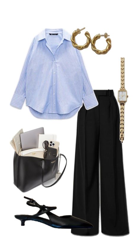 Outfits For The Office, Cool Outfit Ideas, Classic Style Outfits, Modest Summer Outfits, Cool Outfit, Effortlessly Chic Outfits, Office Outfit, Wardrobe Outfits, Stylish Work Outfits