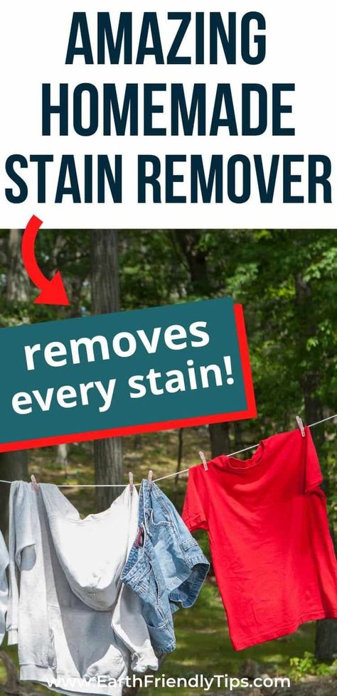 Removing Stains From Clothes, Homemade Stain Remover, Stains Out Of Carpet, Stain Remover For Clothes, Homemade Stain Removers, Natural Stain Remover, Stain Remover Clothes, Diy Stain Remover, Fabric Stain Remover