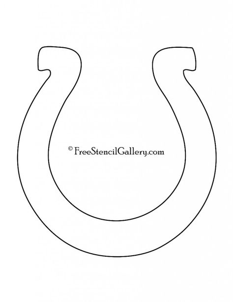 Horseshoe Template, Kentucky Derby Party Decorations, Derby Party Decorations, Free Stencils Printables, Stencils Printables, Shoes Illustration, Kentucky Derby Party, Free Stencils, Derby Party