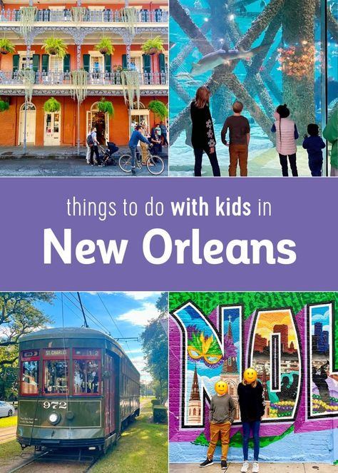 A Weekend In New Orleans With Kids | Young House Love New Orleans With Kids, Weekend In New Orleans, New Orleans Vacation, Visit New Orleans, New Orleans Travel, Camping With Kids, Best Places To Visit, Best Places To Travel, Australia Travel