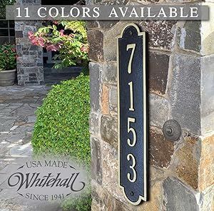 Contemporary house numbers