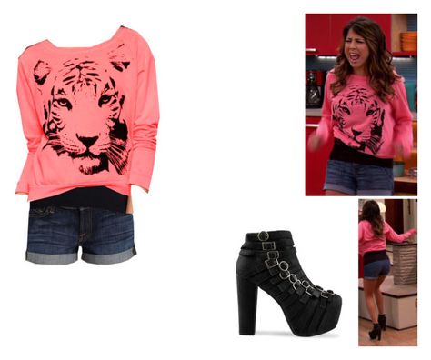 "Trina Vega- Nickelodeon's Victorious- April Fools Blank" by brainyxbat ❤ liked on Polyvore featuring 7 For All Mankind, American Apparel, Forever 21, Jeffrey Campbell, women's clothing, women, female, woman, misses and juniors Trina Vega Outfits, Trina Vega, Lilly Pulitzer Outfits, Outfits 2014, Elegant Dresses Short, Movie Inspired Outfits, Vegas Outfit, Tv Show Outfits, Casual Cardigans